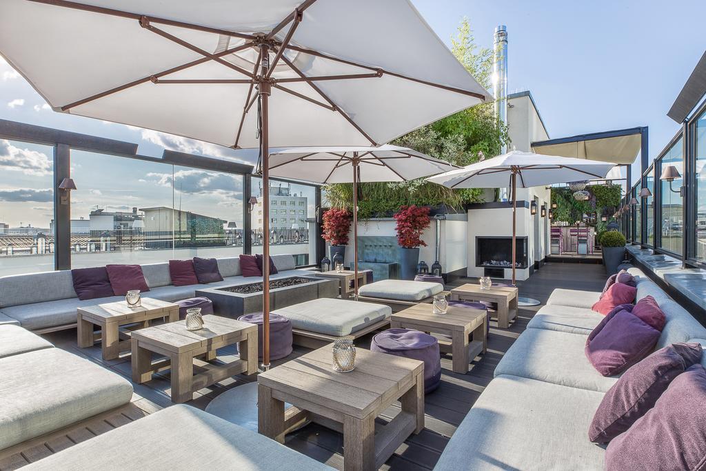 โรงแรมซู เบอร์ลิน ภายนอก รูปภาพ The rooftop terrace